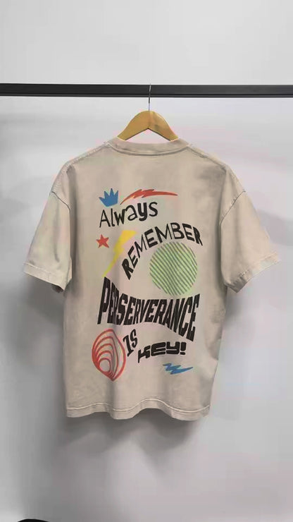 Heavyweight Acid-Washed Perseverance Tee